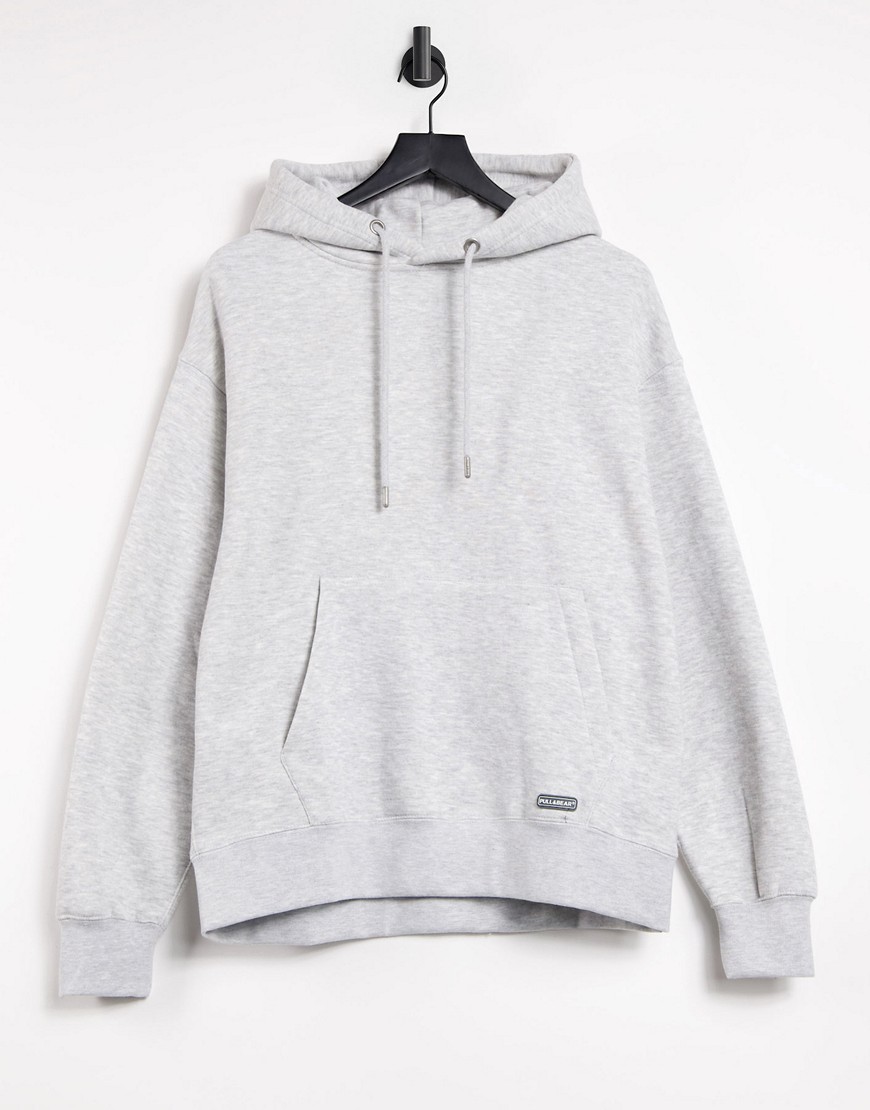 Pull & Bear Hoodie In Gray - Part Of A Set-grey
