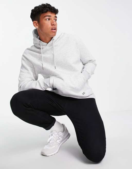 Pull&Bear hoodie in grey | ASOS