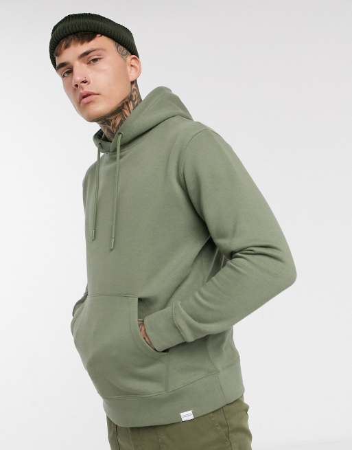 Pull and bear store khaki hoodie