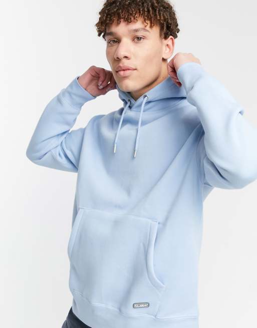 Pull&Bear hoodie in light blue