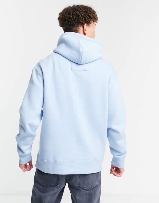 Pull Bear hoodie in light blue