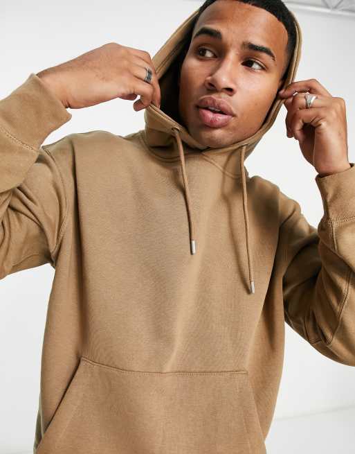 Pull Bear hoodie in light brown