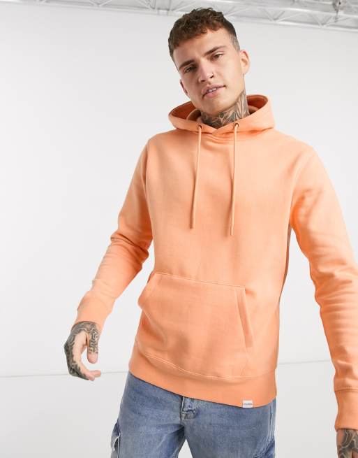 Pull and bear orange hot sale hoodie