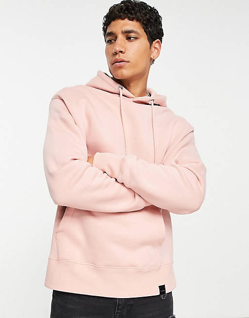 Pull&Bear hoodie in pink | ASOS