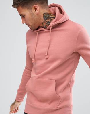 pull and bear hoodie pink