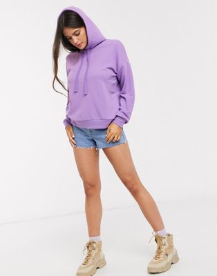 Pull&Bear hoodie in purple | ASOS