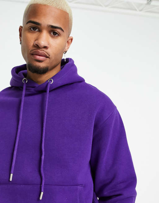 Pull Bear hoodie in purple