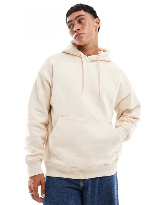 Pull&Bear hoodie in sand