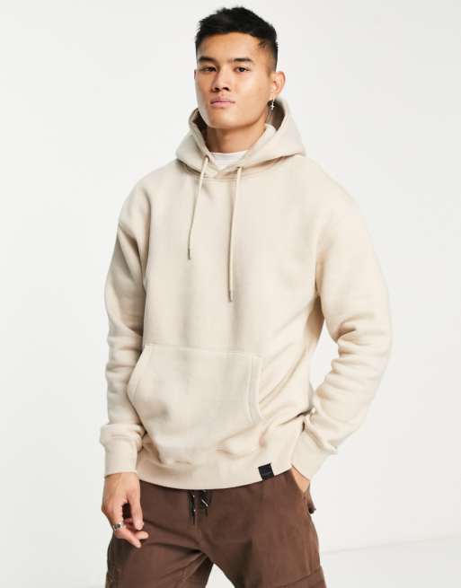 Pull Bear hoodie in sand