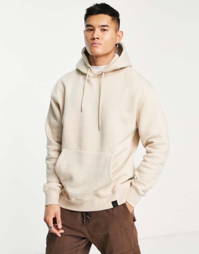 Pull&Bear hoodie in sand