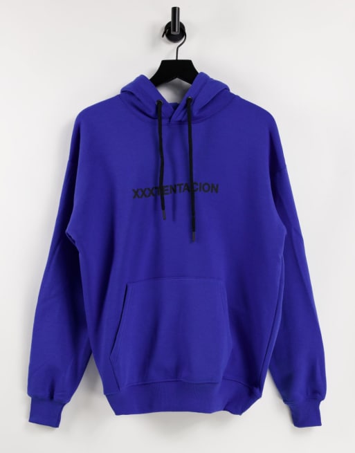 Blue 2025 xxxtentacion hoodie