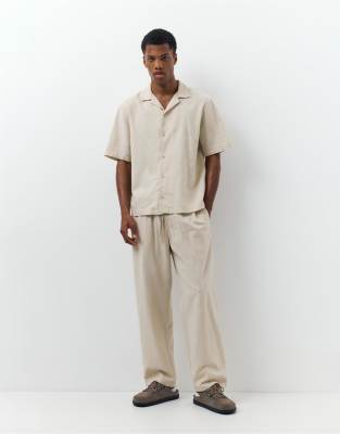 Hose aus Leinenmix in Beige-Neutral Neutral XL