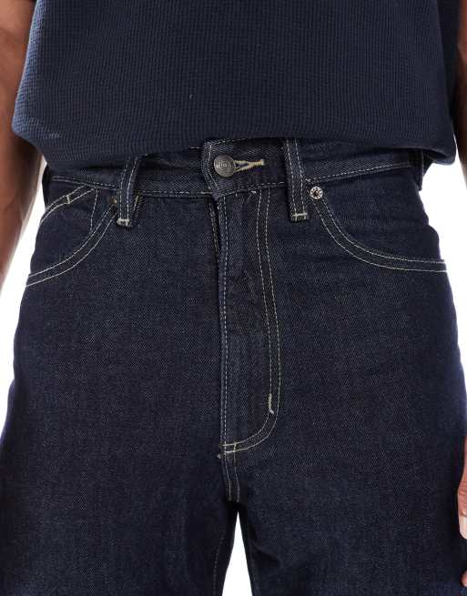 Pull&Bear - Indigoblå jeans i løstsiddende pasform, 5 af 5