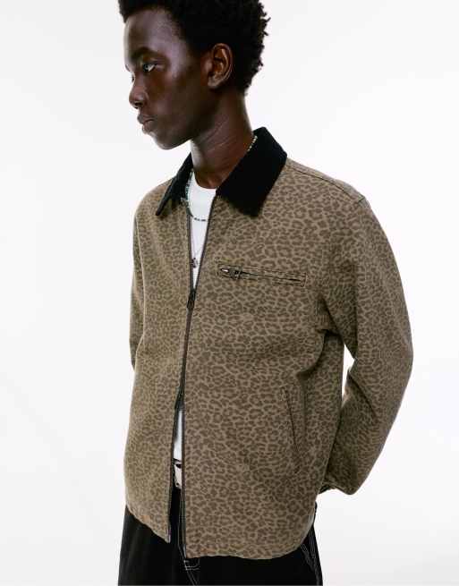 COOTIE /Corduroy Leopard Jacket COOTIE / Corduroy Leopard CPO Jacket