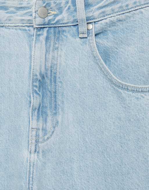 Pull&Bear jean barrel bleu pâle, 7 de 7