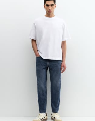 Pull&Bear - Jean classique - Bleu foncé - view 1