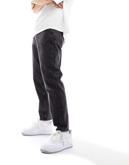 Pull&Bear - Jean classique - Noir