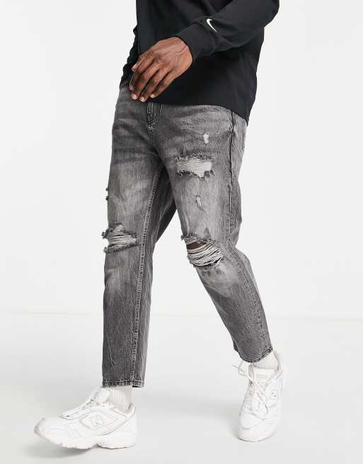 Pull&Bear - Jean décontracté - Noir