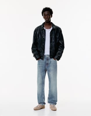 Jean droit - moyen vintage - Pull & bear - Modalova