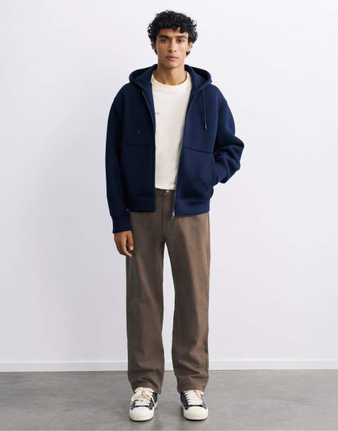 Pull&Bear jean droit marron - view 1