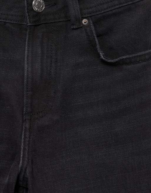 Pull&Bear jean droit taille basse noir, 7 de 7