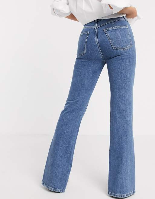 Pantalon jean online fendu