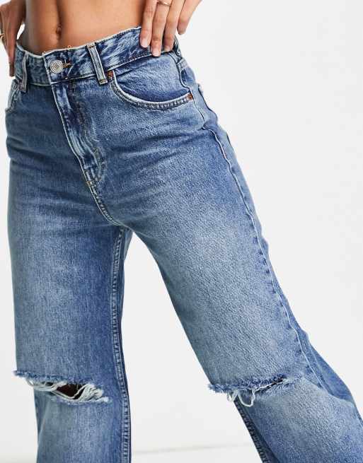 Jean discount large dechire