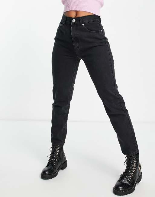 Pull and bear jean noir new arrivals