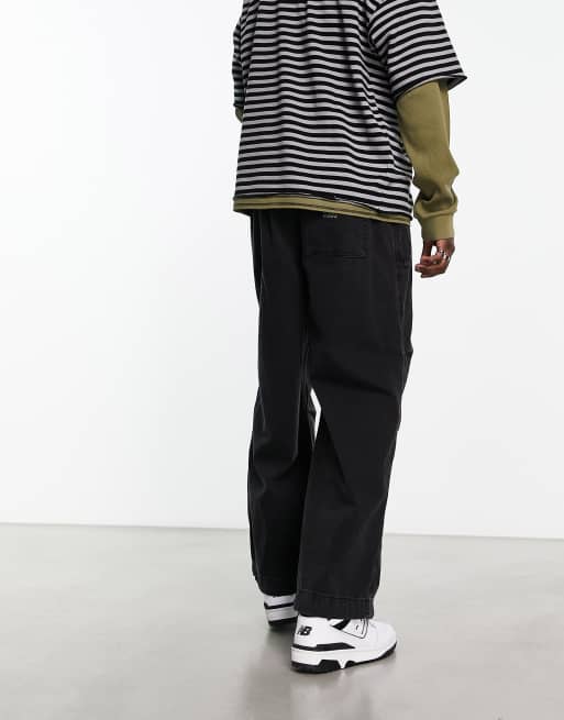 Pull&Bear - Jean parachute - Noir, 2 de 4