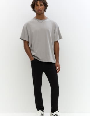 Pull & Bear - Jean skinny classique - Noir