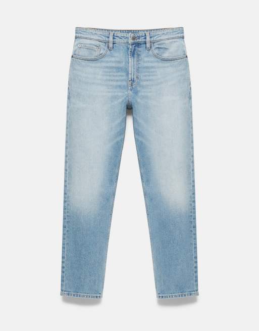 Pull&Bear - Jean slim - Indigo pâle, 6 de 7