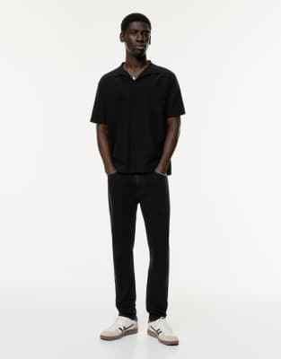 Pull & Bear - Jean slim - Noir - Pull & bear - Modalova