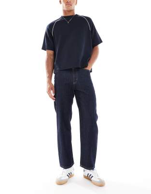 Pull&Bear - Jeans ampi blu indaco - view 1