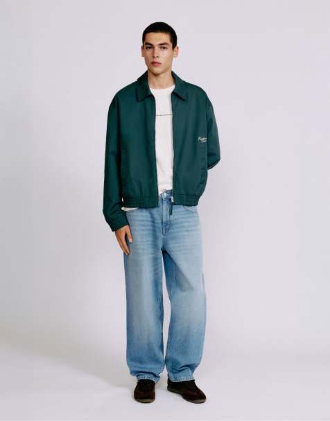 Pull&Bear jeans baggy relaxed blu medio - view 1