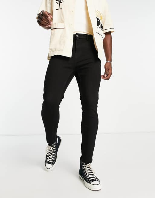 Pull&Bear - Jeans basic carrot fit neri