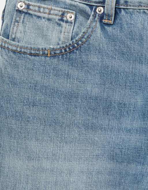 Pull&Bear jeans bootcut blu medio, 7 di 7