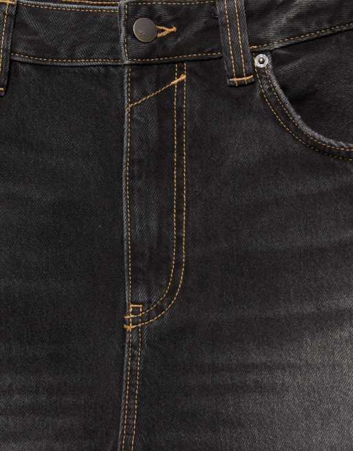 Pull&Bear - Jeans larghi vestibilità comoda nero sbiadito, 7 di 7