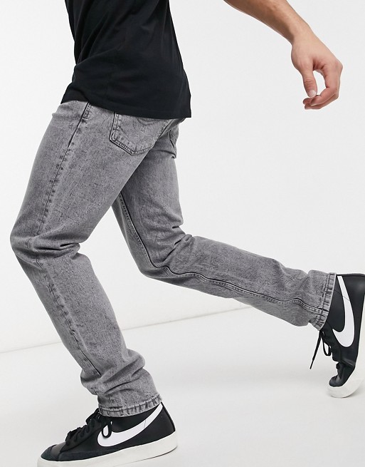 Pull&Bear jeans regular fit jeans in grey wash
