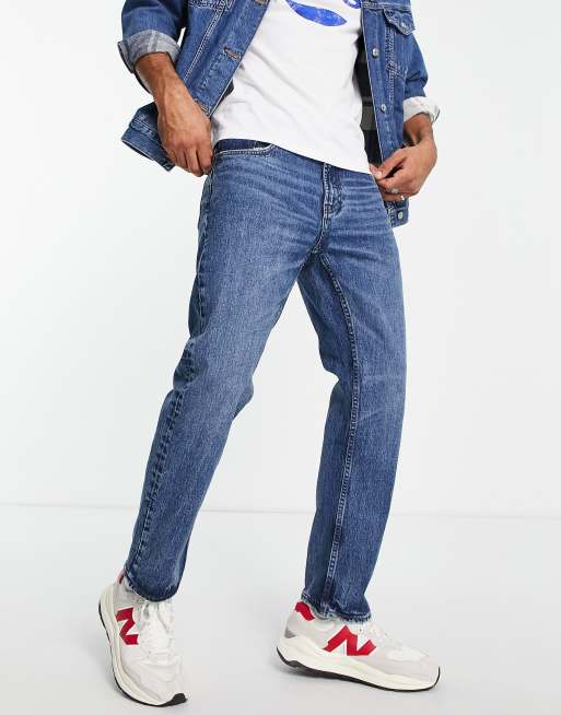 Pull&Bear - Jeans slim anni '90, colore blu