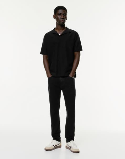 Pull&Bear - Jeans slim neri - view 1