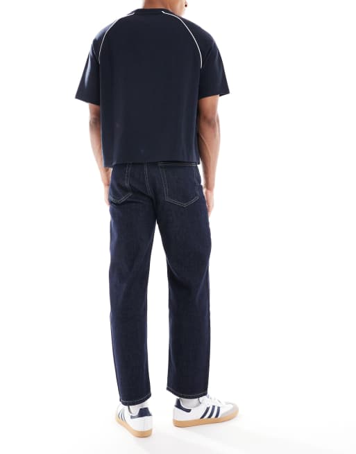 Pull&Bear – jeansy o luźnym kroju w kolorze indygo, 2 z 5