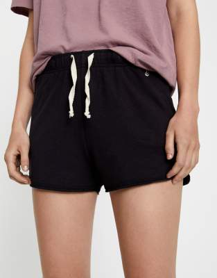 Pull&Bear Jersey Shorts In Black | ASOS