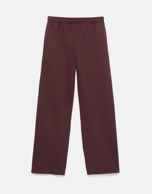 Pull&Bear jogger graphique bordeaux, 7 de 7