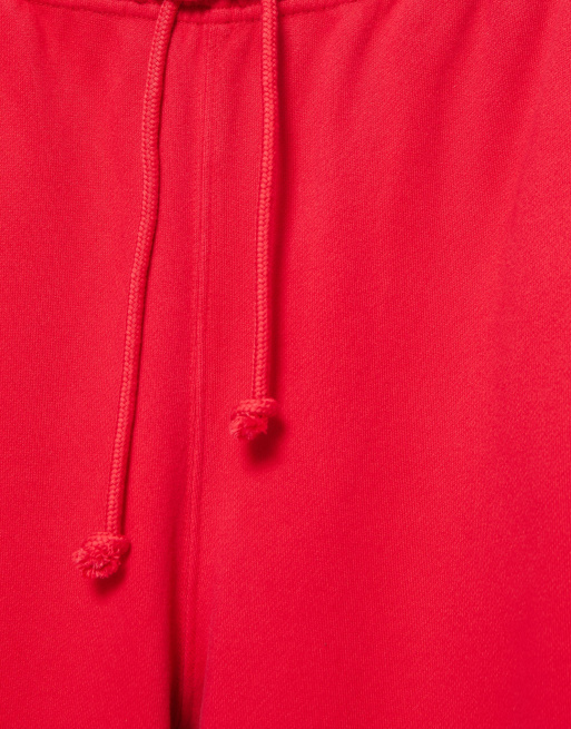 Pull&Bear Jogger mit elastischem Saum in Rot, 7 von 7