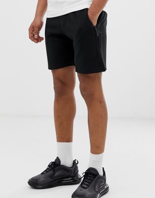 jogger shorts black