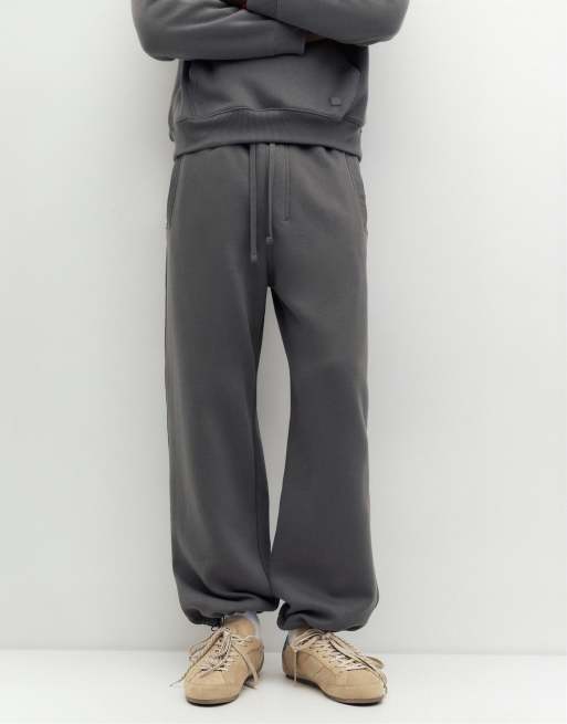 Pull&Bear joggers ampi grigi, 3 di 7