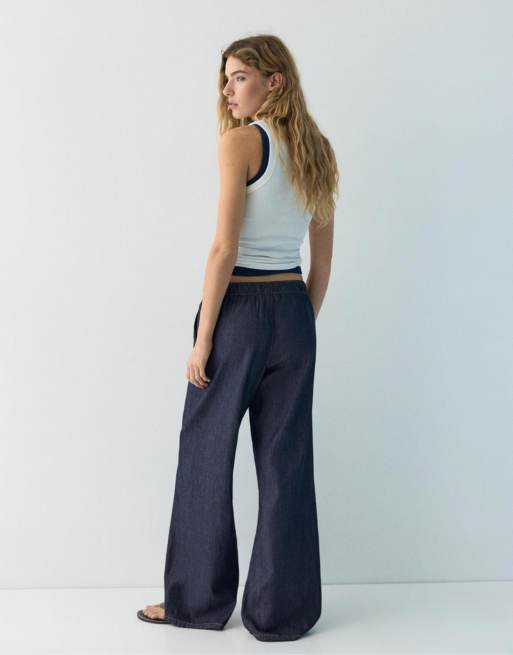 Pull&Bear - Joggers blu navy, 2 di 4