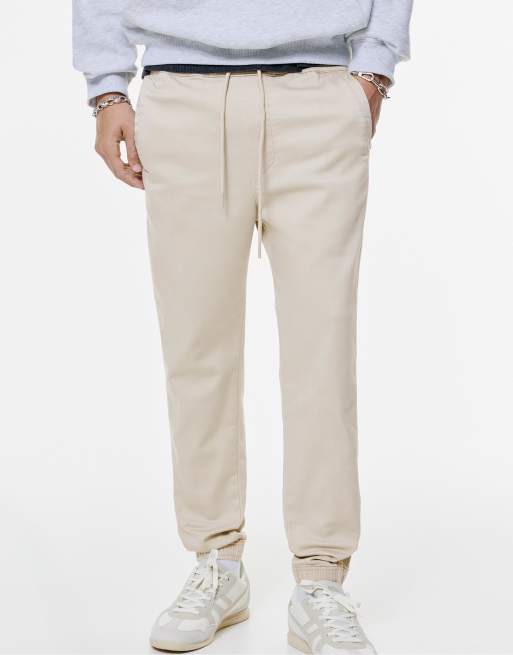Pull&Bear - Joggers comfort color pietra