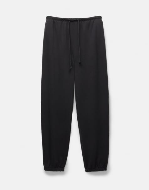Pull&Bear joggers in black - view 1