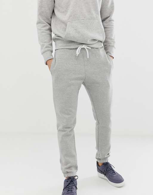 Fitted store grey sweatpants